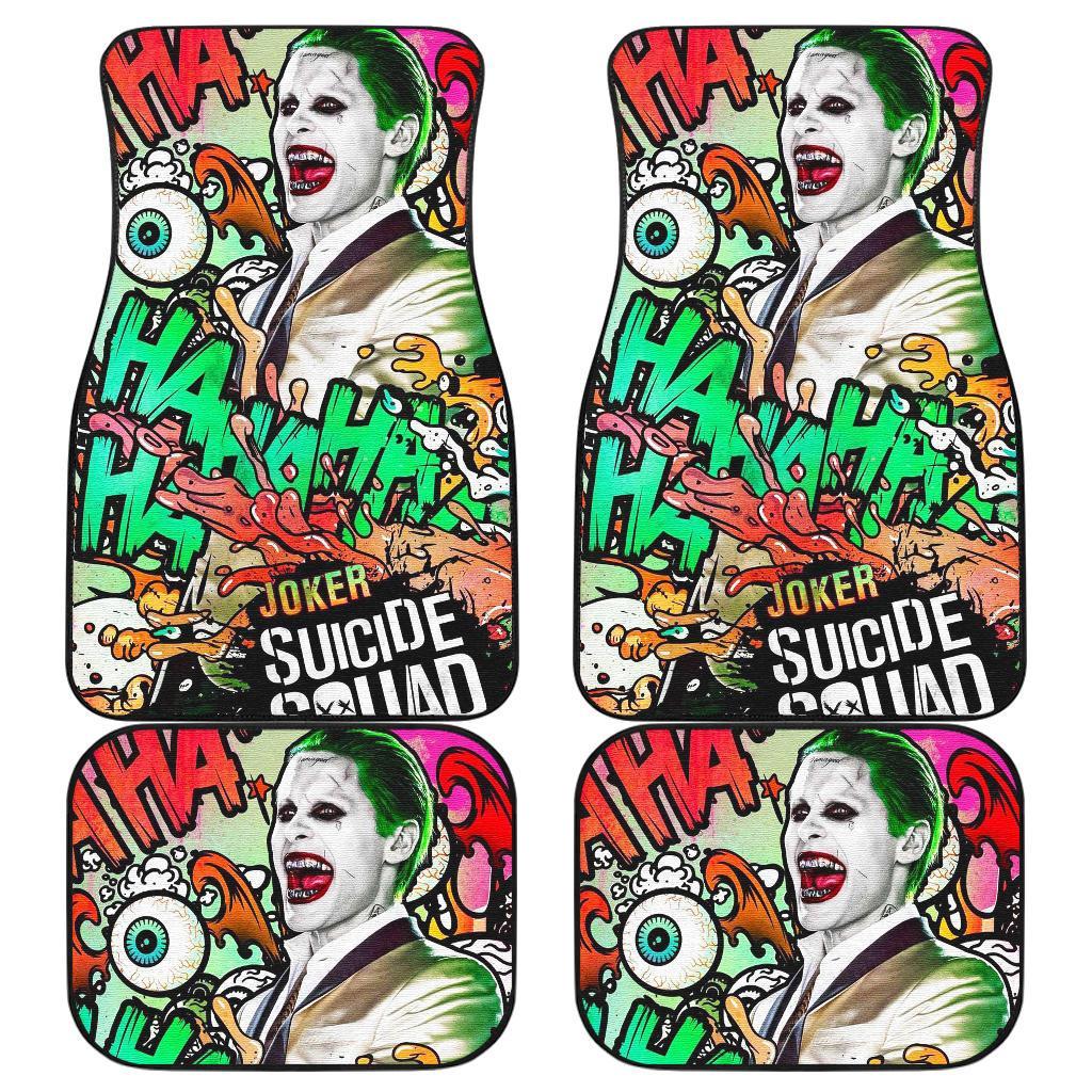 Joker Suicide Squad Movie Fan Gift Car Floor Mats