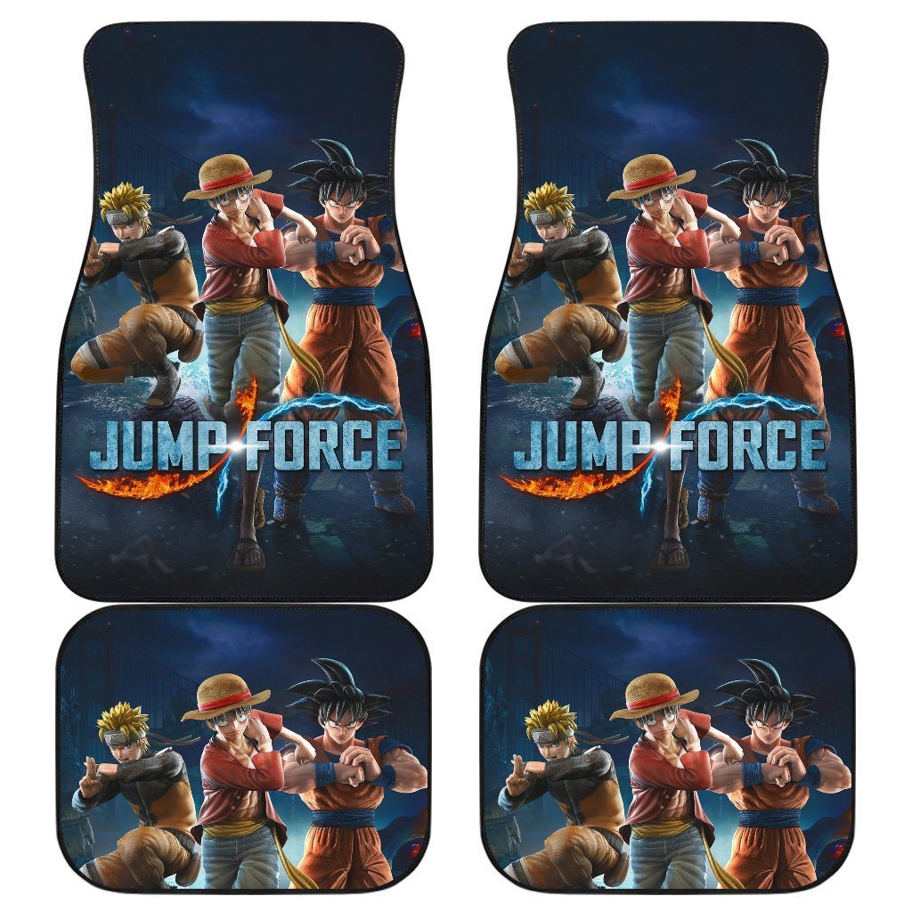 Naruto Goku Luffy Jump Force Anime Car Floor Mats