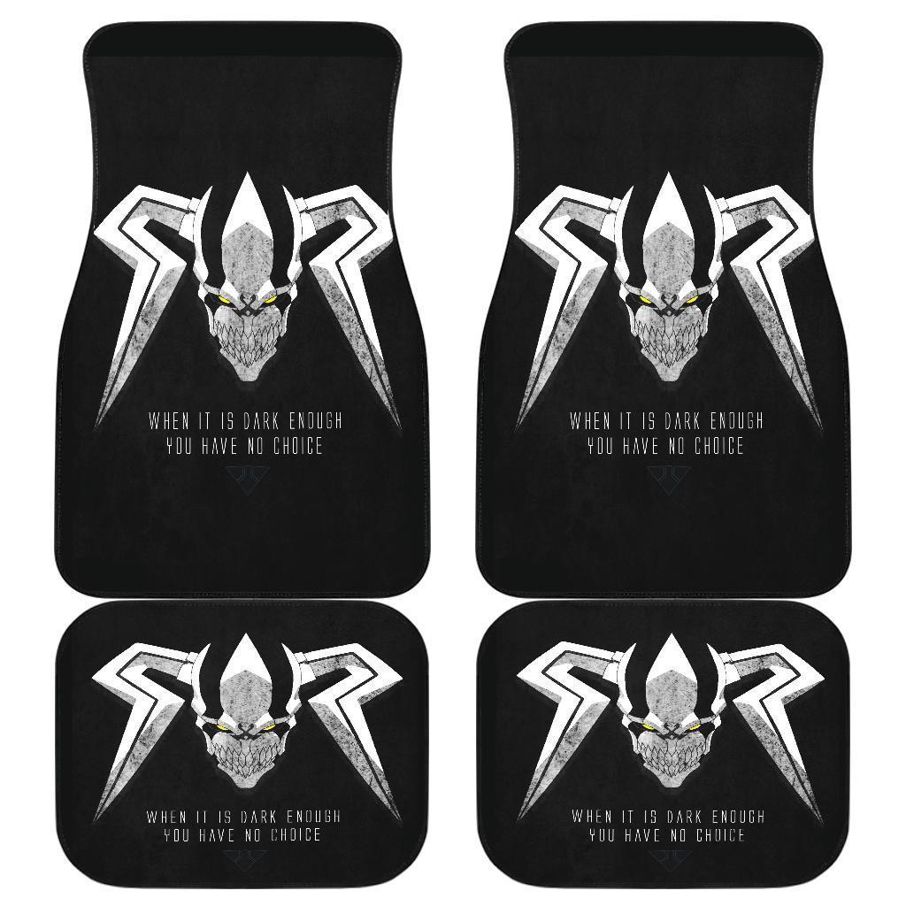 Devil Symbol Bleach Anime In Black Theme Car Floor Mats