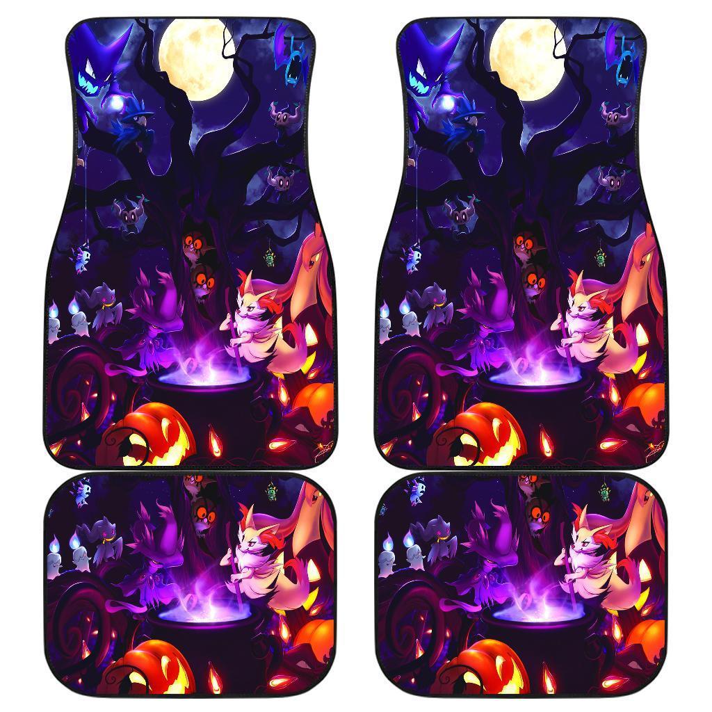 Pokemon Ghost Halloween Car Floor Mats