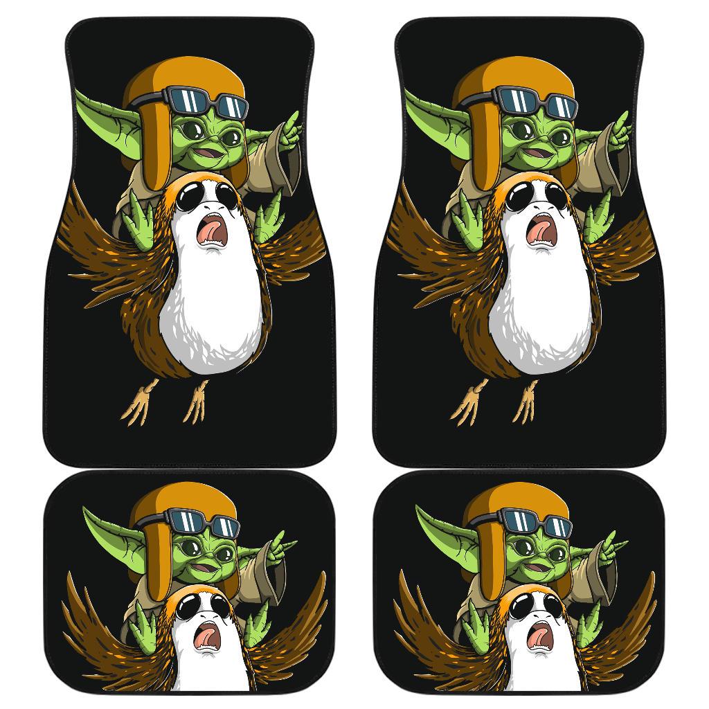 Baby Yoda The Mandalorian Movies Car Floor Mats