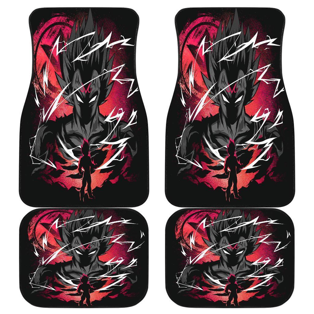 Majin Vegeta Dragon Ball Dark Theme Car Floor Mats