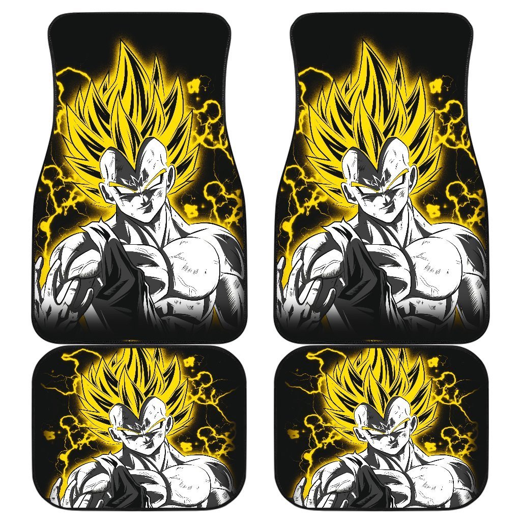 Majin Vegeta Super Saiya Dragon Ball Anime Car Floor Mats