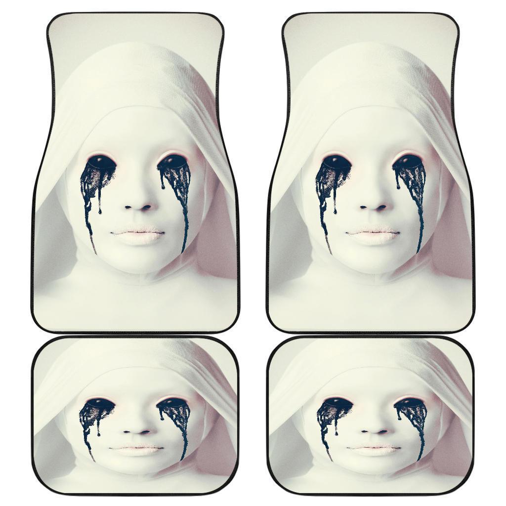 Demon Eyes Of White Nun American Horror Story Car Floor Mats