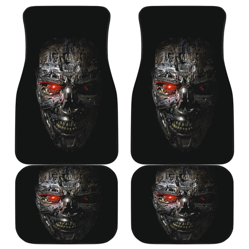 Terminator 6 Robot Face Car Floor Mats