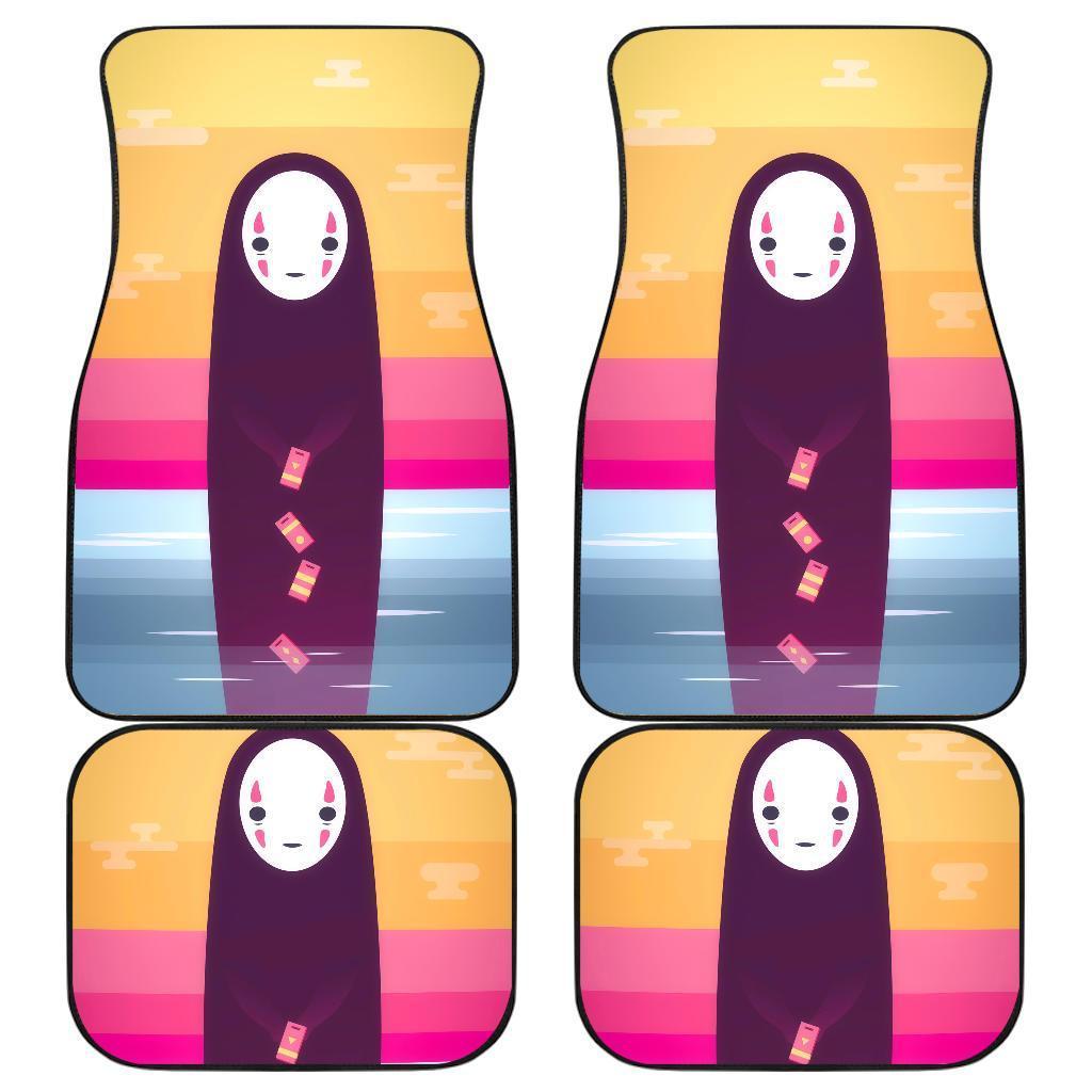 No Face Cute Anime Car Floor Mats