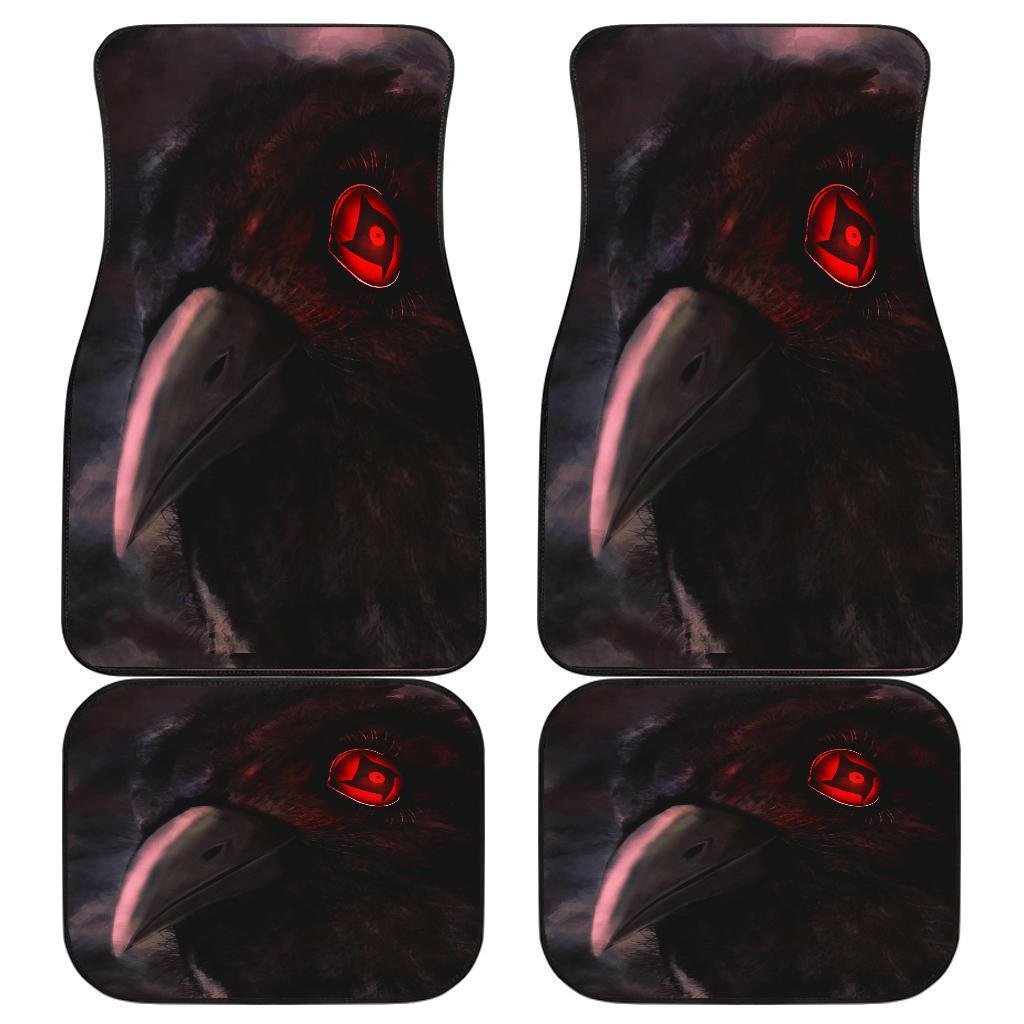 Itachi Crow Naruto Anime Car Floor Mats