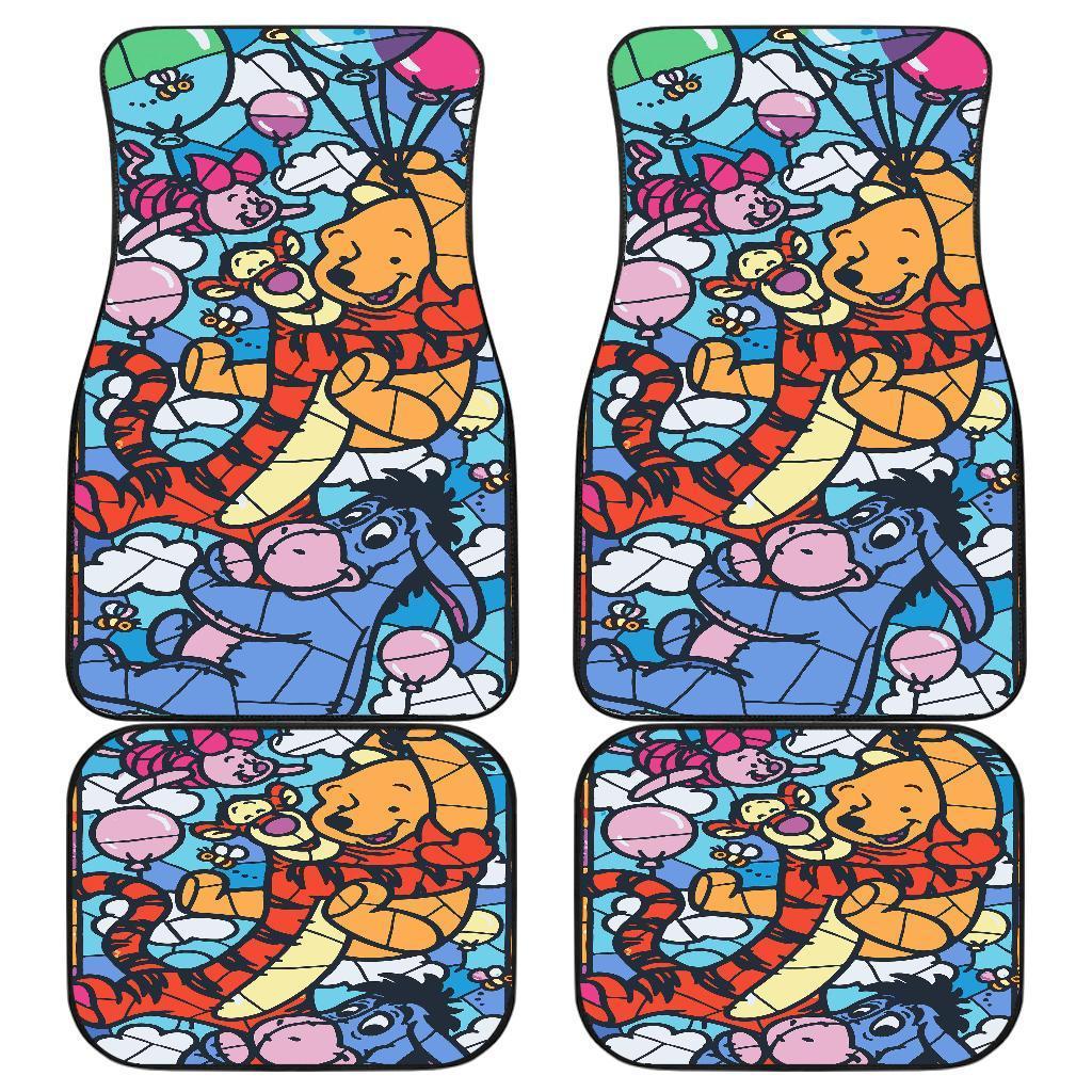 Pooh And Friends Family Car Floor Mats