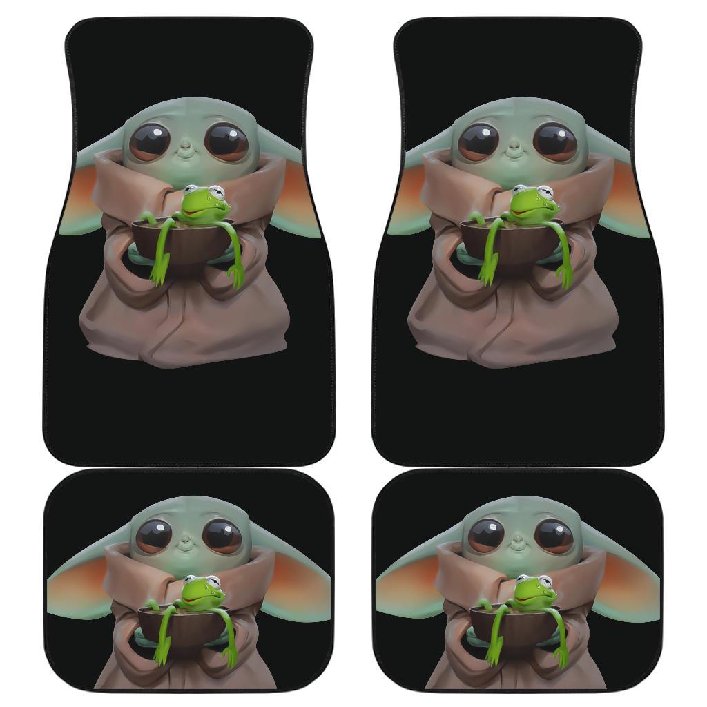 Baby Yoda The Mandalorian Car Floor Mats Movies Fan Gift