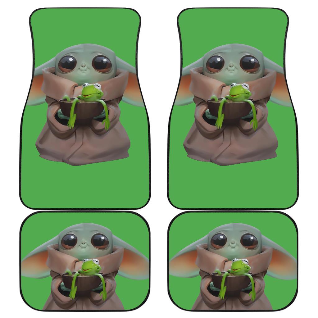 The Mandalorian Baby Yoda Car Floor Mats Movies