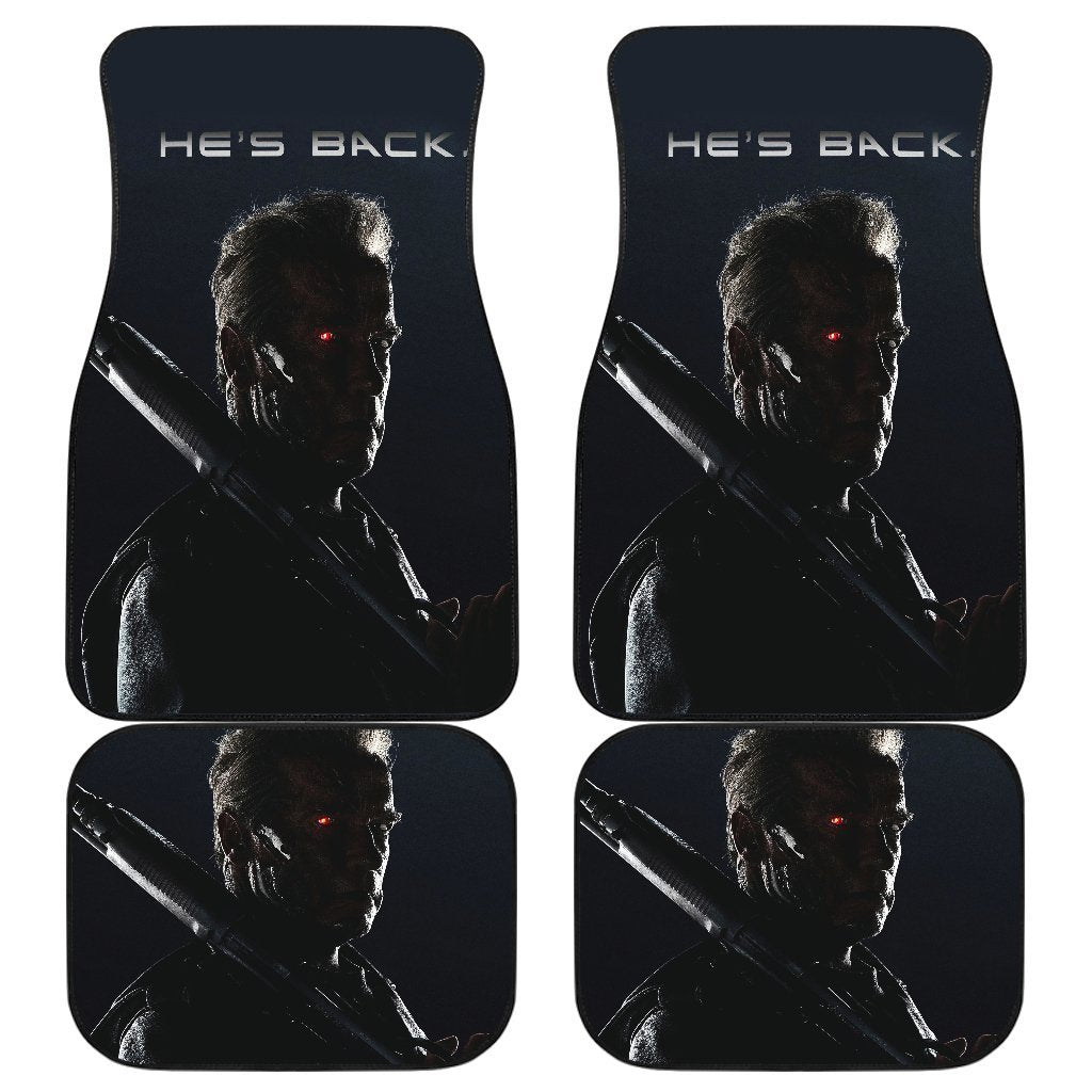 Terminator He Is Back Movie Car Floor Mats