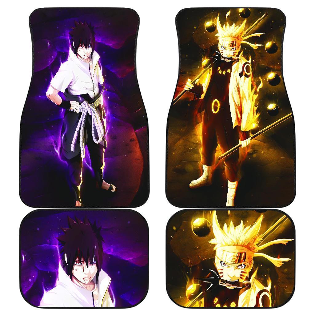 Naruto Sasuke Anime Car Floor Mats