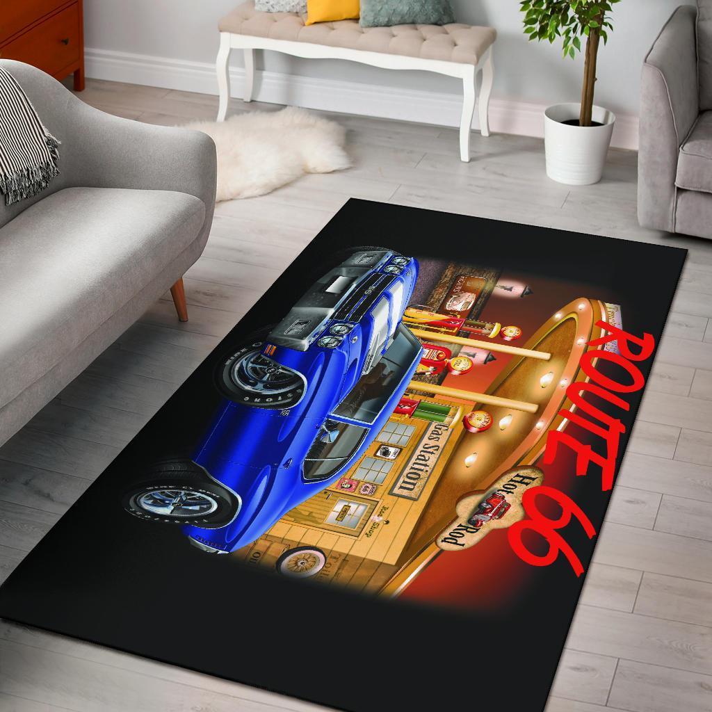 Route 66 1970 Chevelle Area Rug Carpets