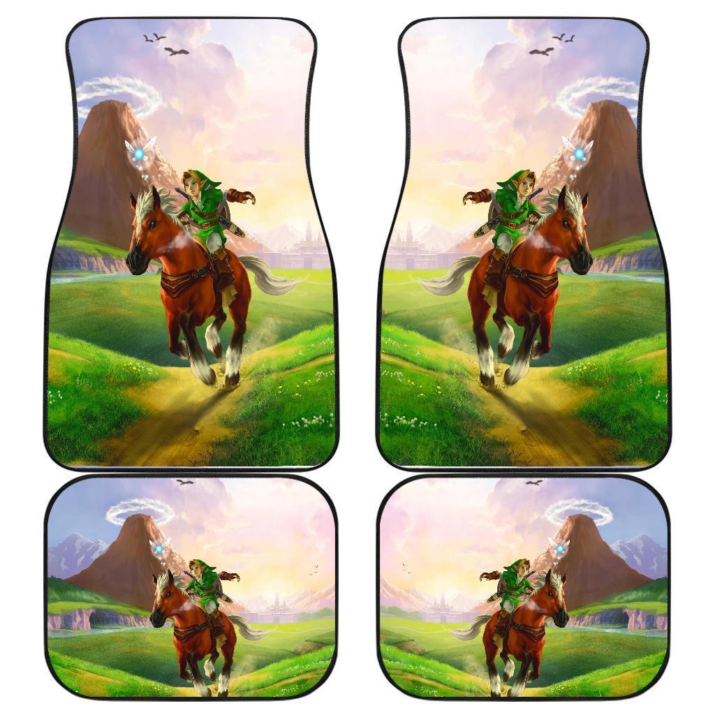 The Legend Of Zelda Riding Horse Car Floor Mats