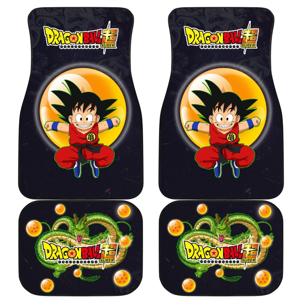 Kid Goku Sleeping Cute Car Floor Mats