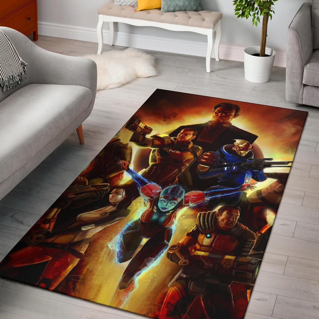 Mass Effect Area Rug Carpet