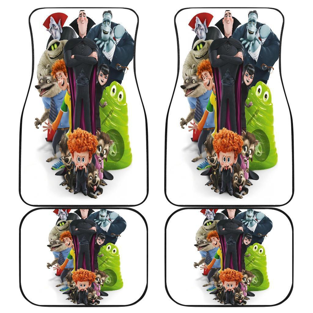 Hotel Transylvania All Characters Walt In White Theme Car Floor Mats