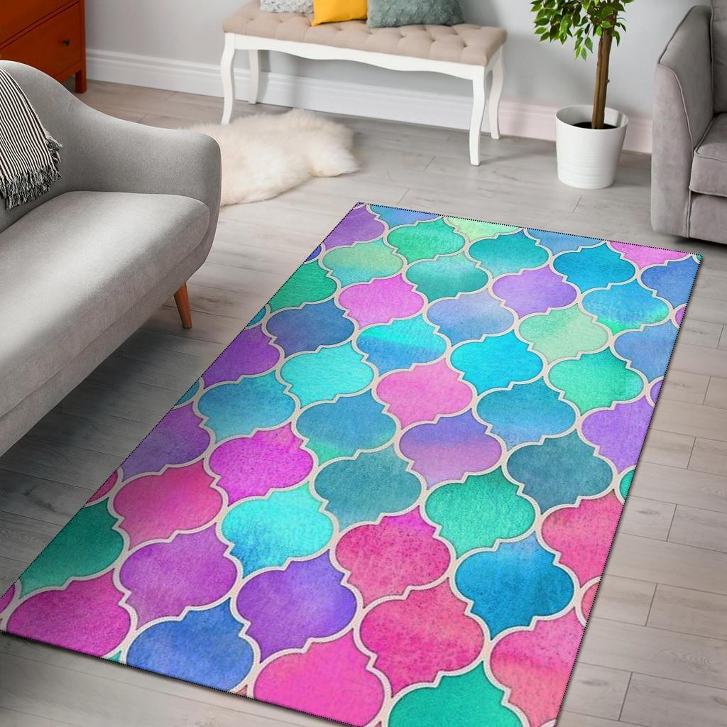 Bright Moroccan Morning Area Rug Carpet