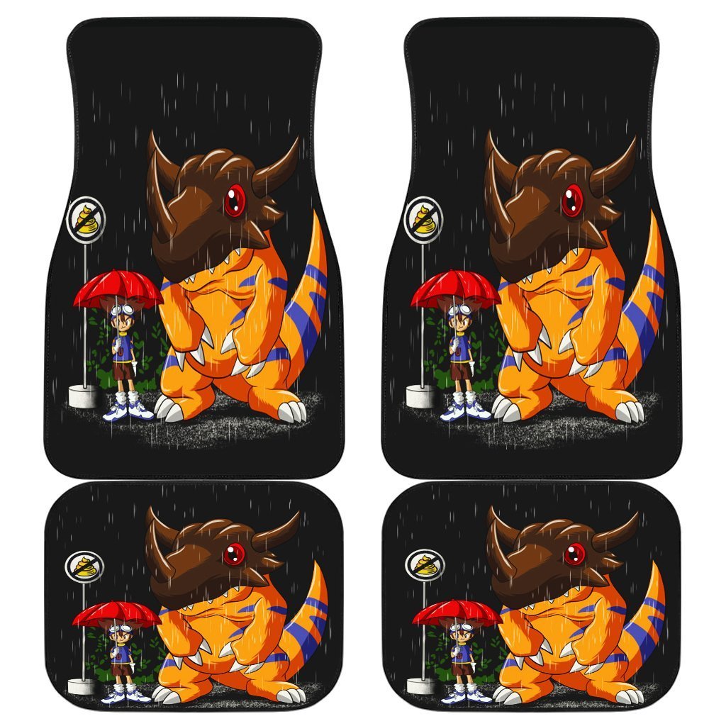 My Neighbor Digimon Anime Car Floor Mats