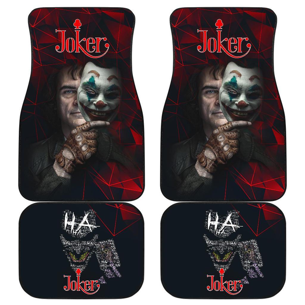 Joker Criminal Blood Mask Car Floor Mats