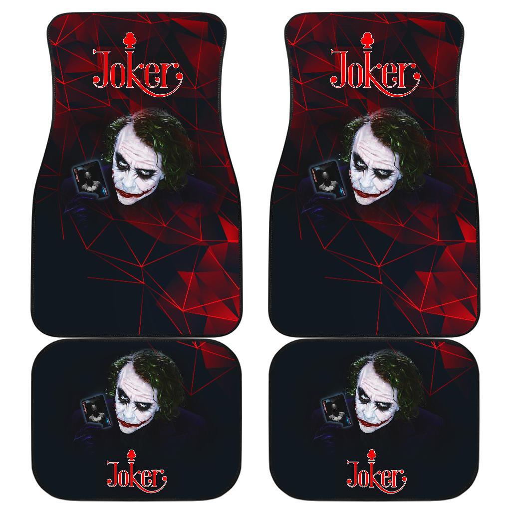 Joker Creepy Face Car Floor Mats