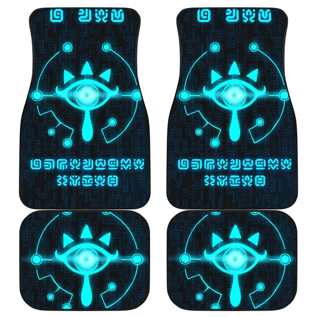 Zelda Techno Emblem Car Floor Mats