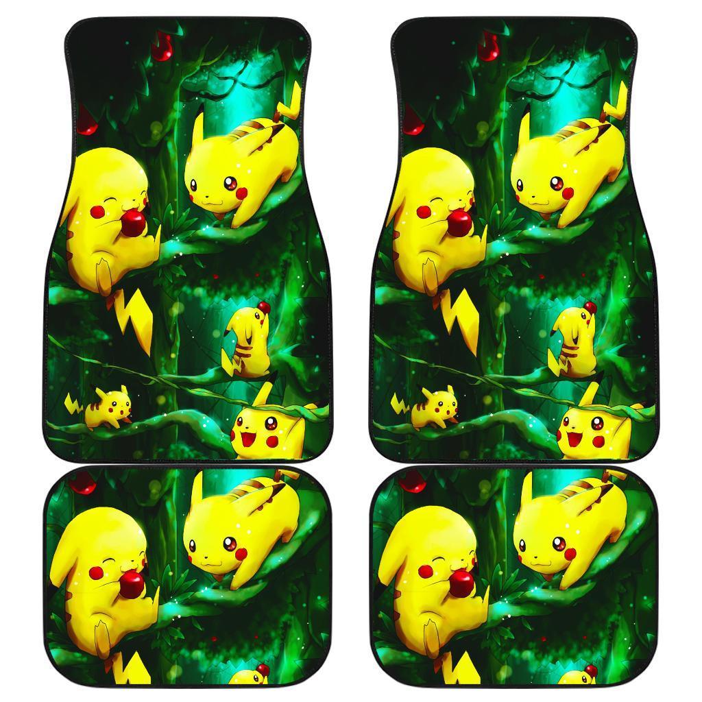 Pikachu Family Pokemon Car Floor Mats