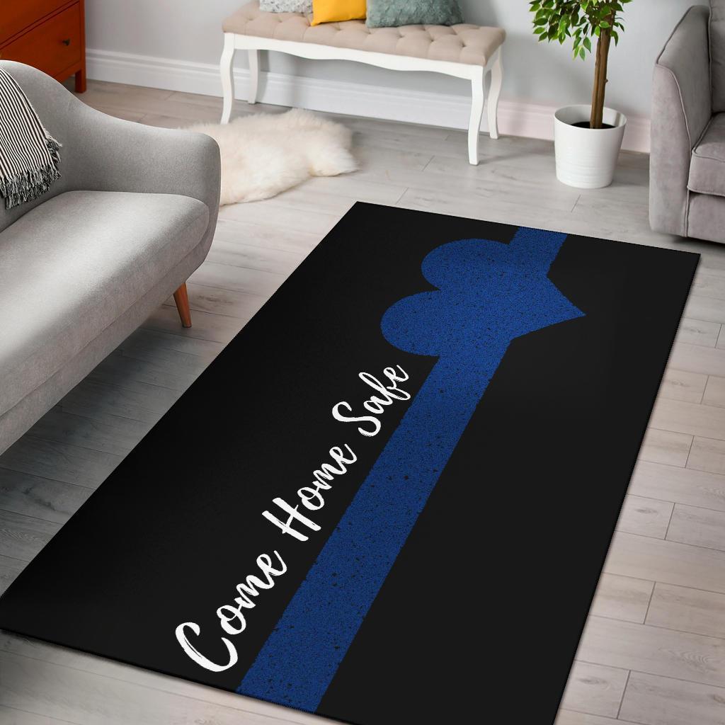 Come Home Safe Area Rug Carpet Ktsr