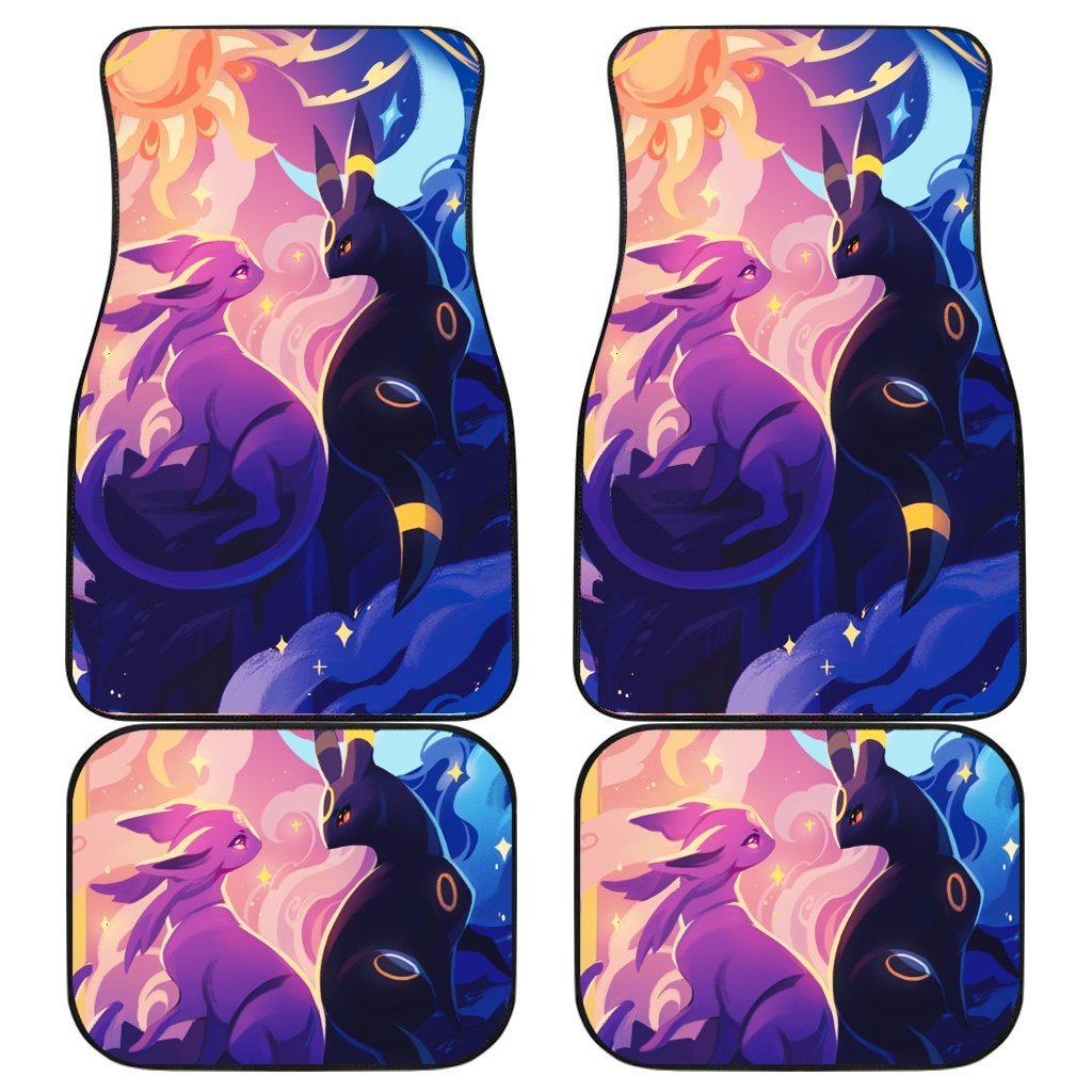 Pokemon Legend Couple Car Floor Mats