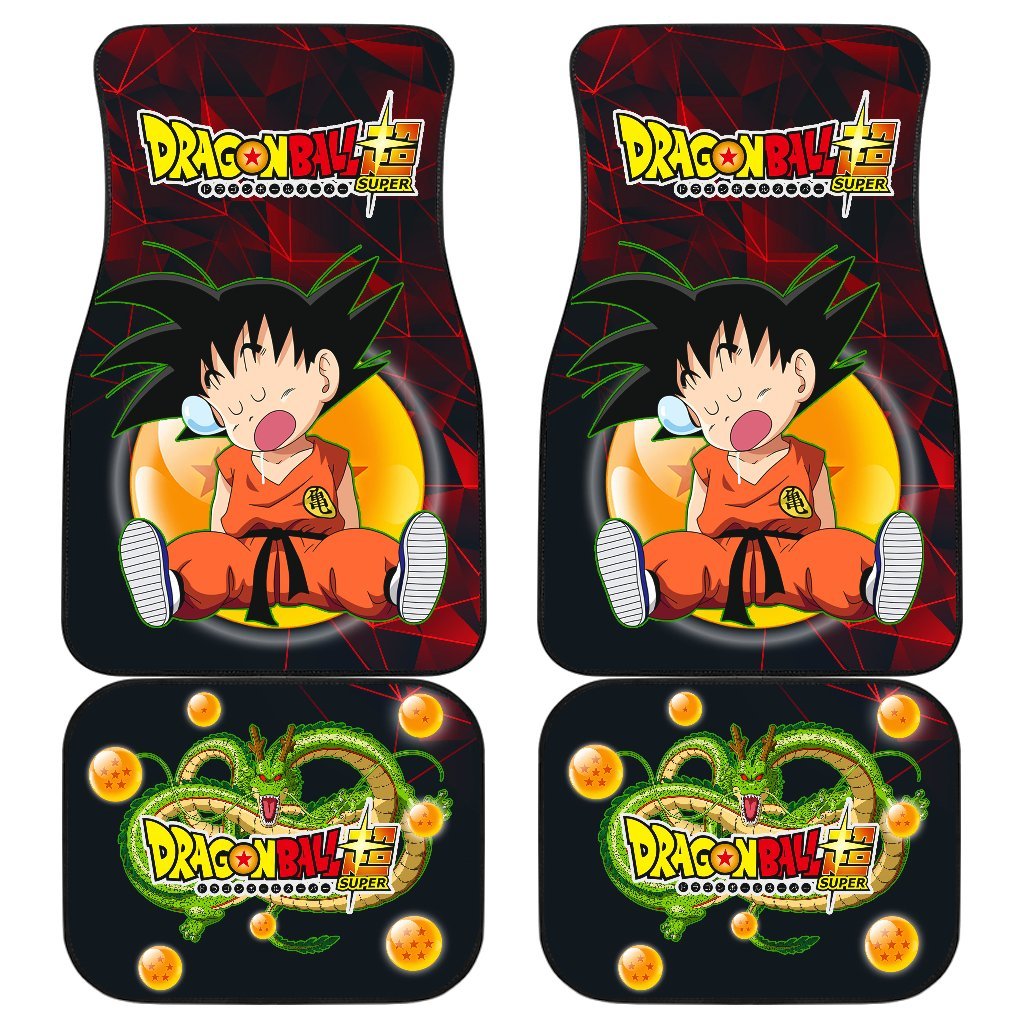 Kid Goku Sleeping Dragon Ball Car Floor Mats