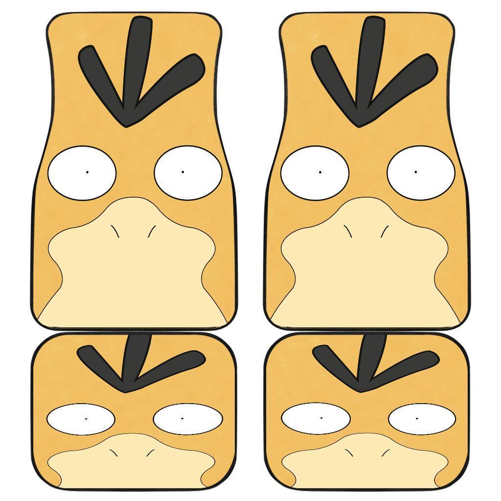 Psyduck Stupid Trolled Pokemon Car Floor Mats