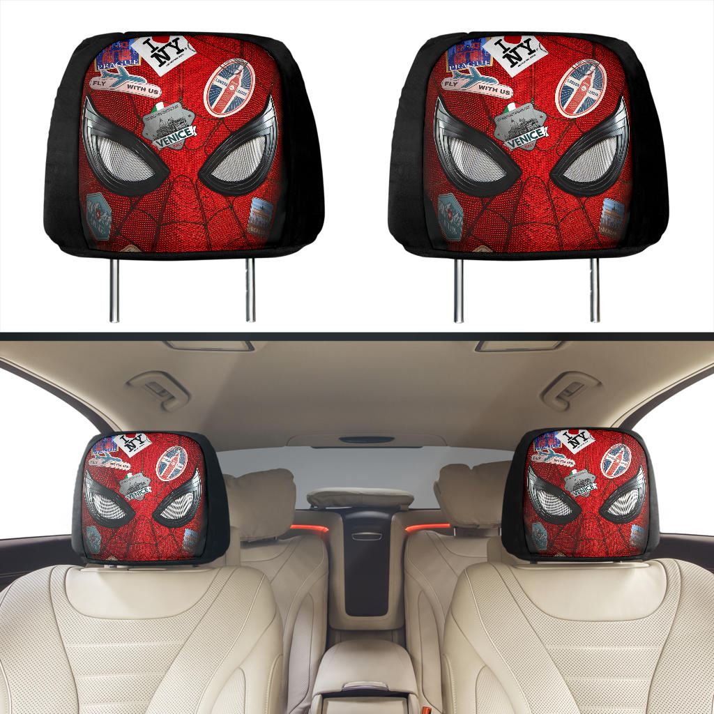 Spiderman 1 Car Seat Headrest Cover