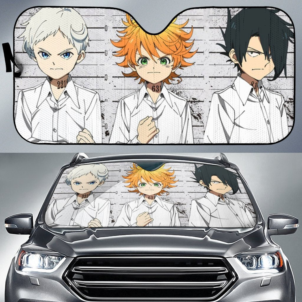 Promised Neverland Light Car Auto Sunshade Anime 2022 Amazing Best Gift Ideas 2022