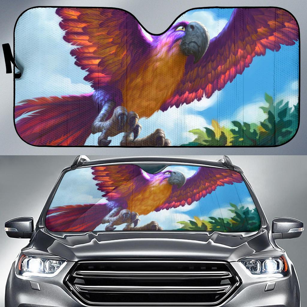 Jeweled Macaw Hearthstone Heroes Of Warcraft Car Sun Shade Gift Ideas 2022