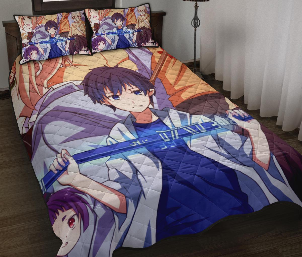 Blue Exorcist Anime Quilt Bed Set Pillow Case Amazing Decor Gift Ideas 5