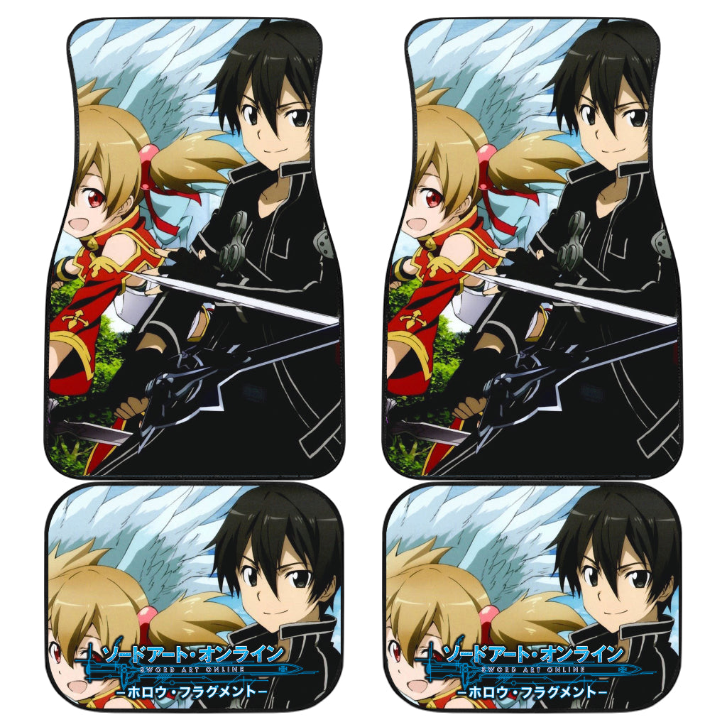 Sword Art Online Anime 9 Car Floor Mats Custom Car Accessories Car Decor 2022