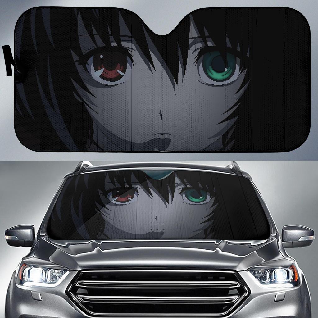 Mei Misaki Anime Girl Hd 4K Car Sun Shade Gift Ideas 2022