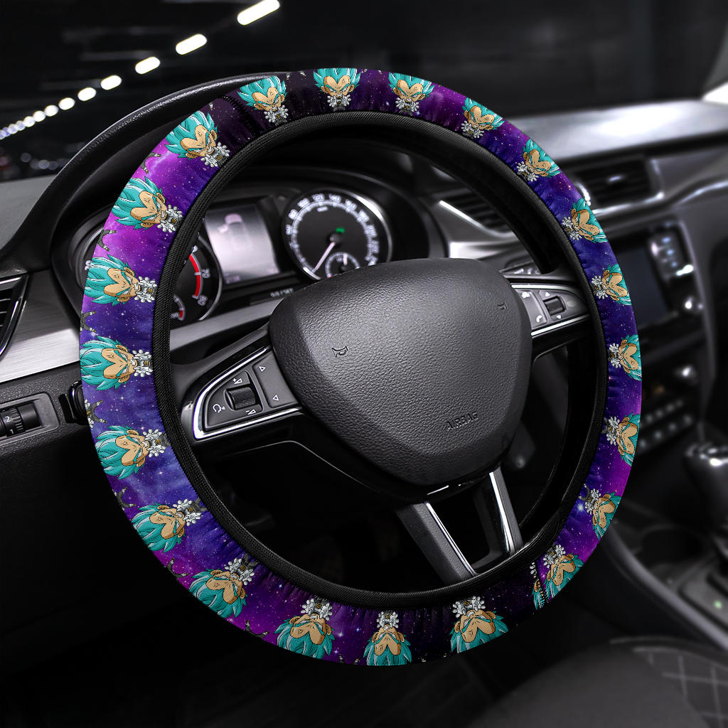 Vegeta Dragon Ball Anime Custom Car Steering Wheel Cover