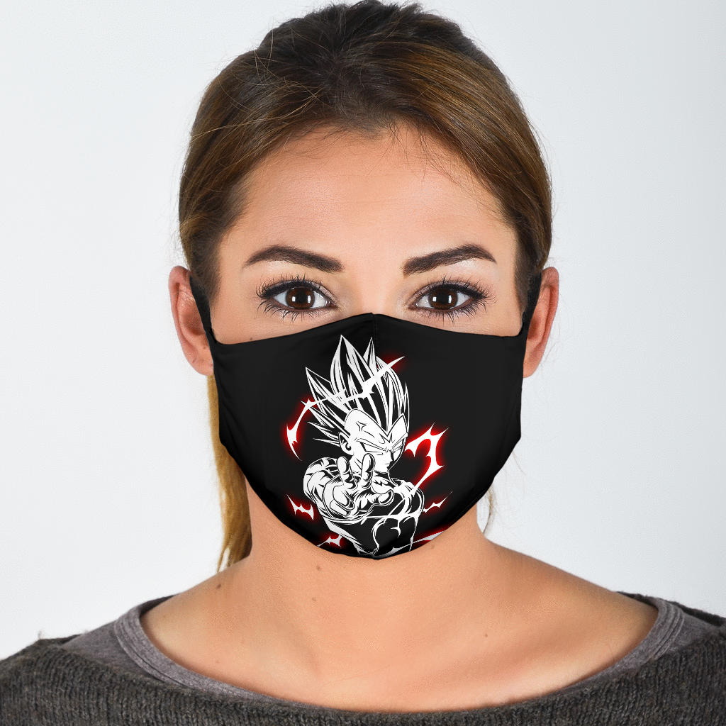 Majin Vegeta Face Mask