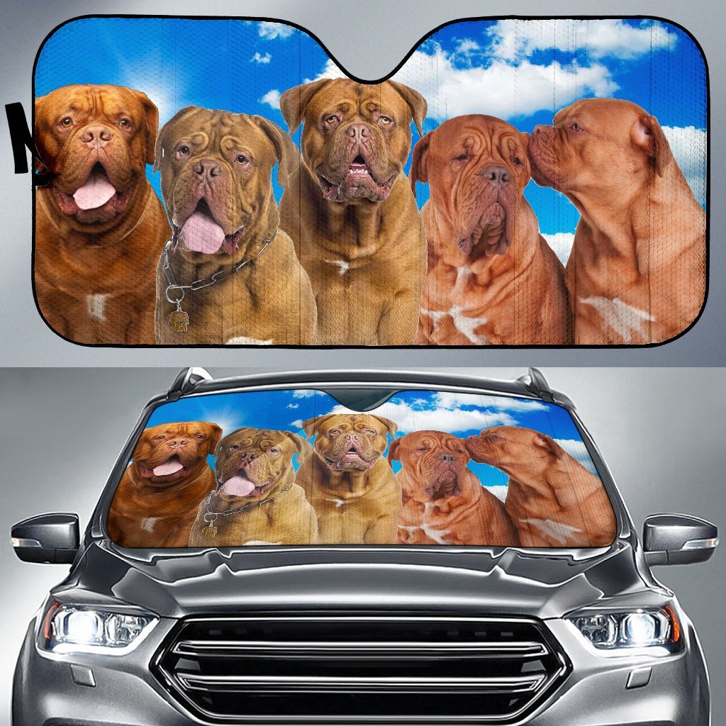 Dogue De Bordeaux Car Auto Sun Shades Amazing Best Gift Ideas 2022