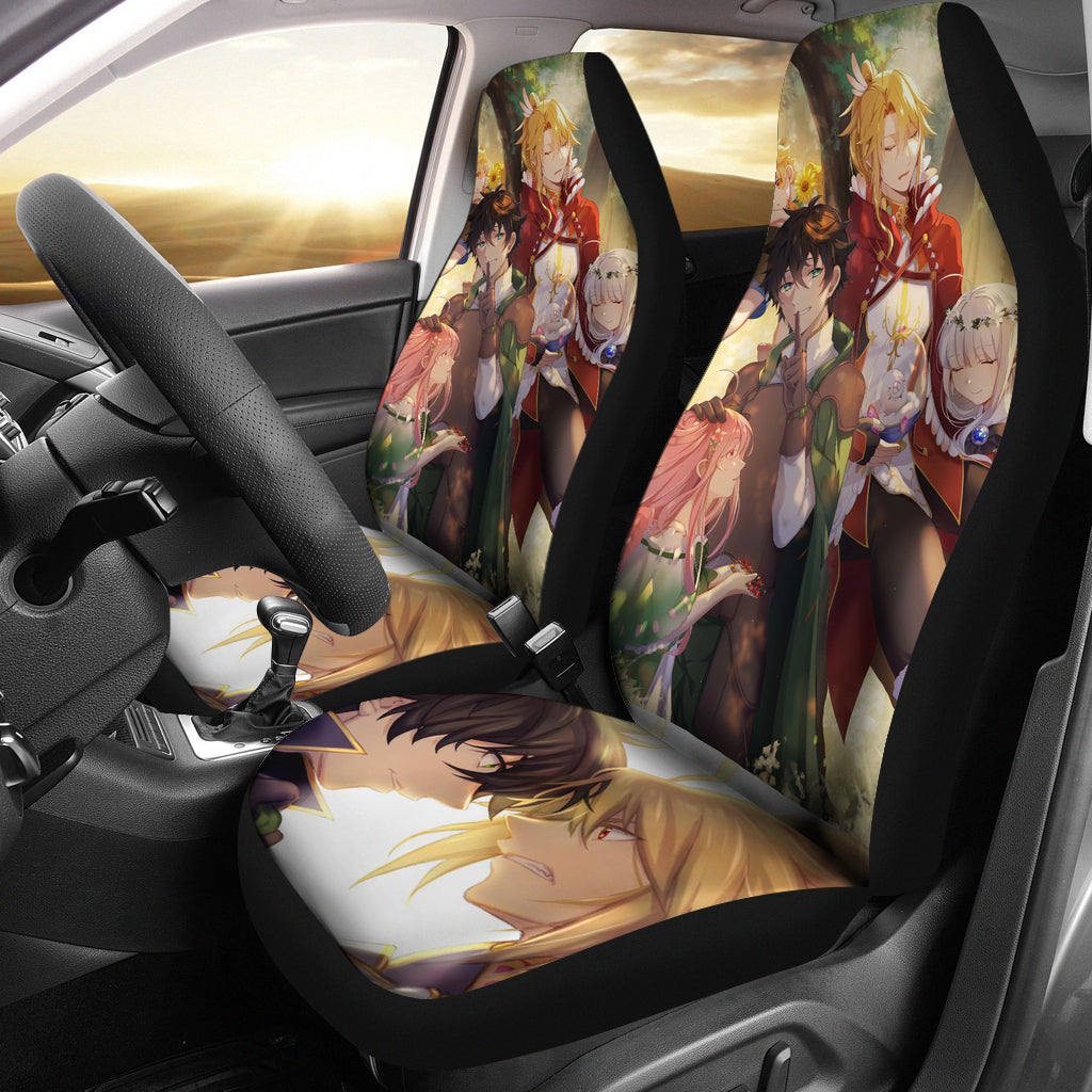 Tate No Yuusha No Nariagari Hd Art Anime Manga Car Seat Covers