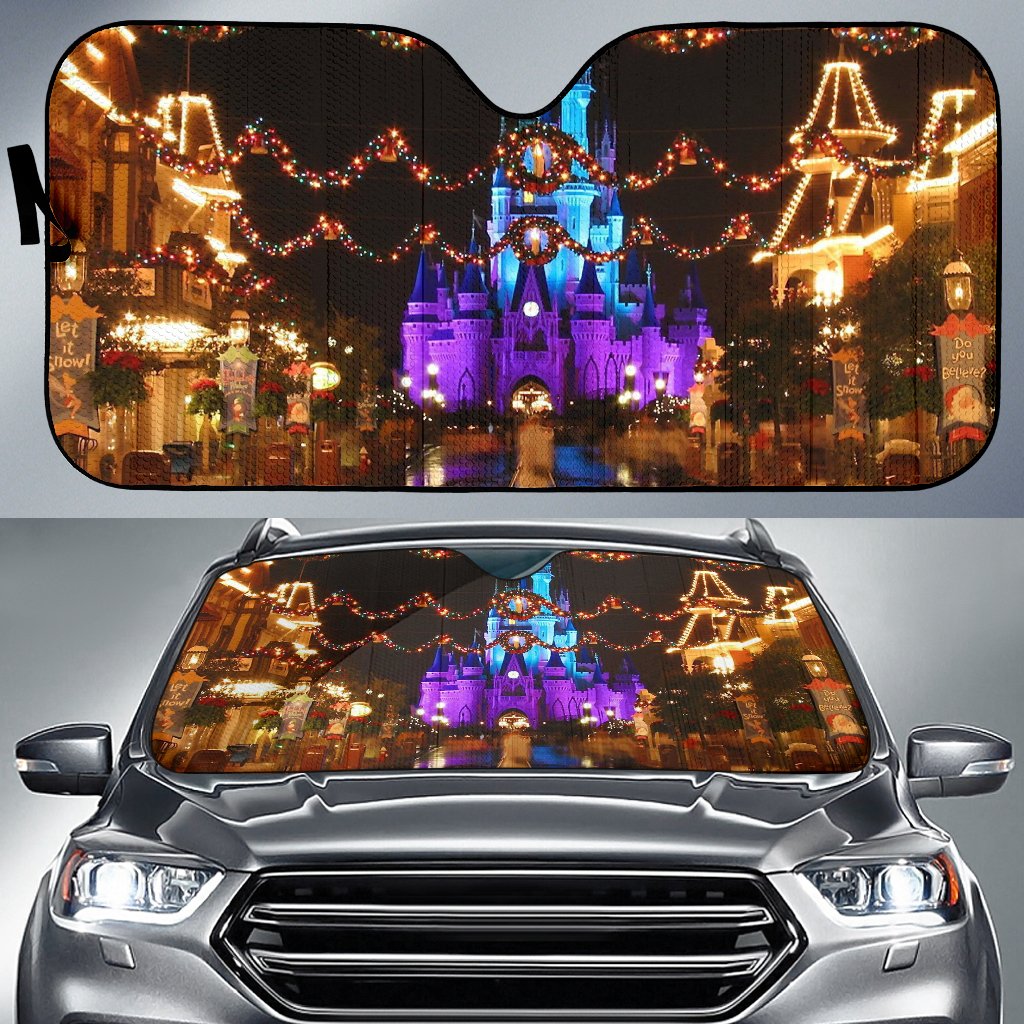 Christmas Night Castle Sun Shade Gift Ideas 2022