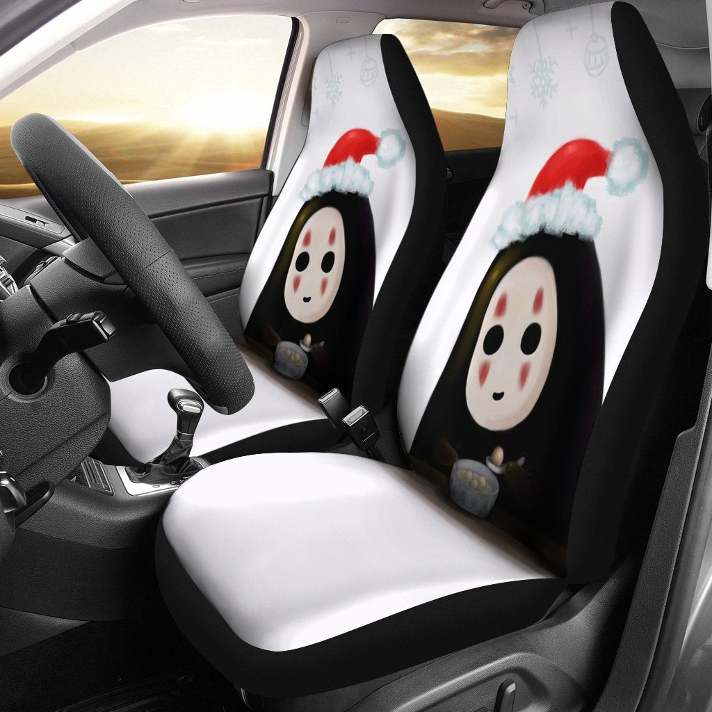 No Face Christmas Seat Covers