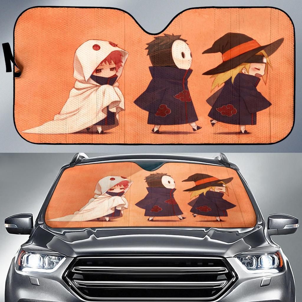 Naruto Chibi Car Sun Shades Amazing Best Gift Ideas 2022