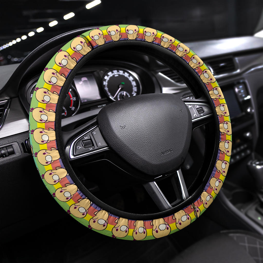 Pysduck Pokemon Anime Custom Car Steering Wheel Cover