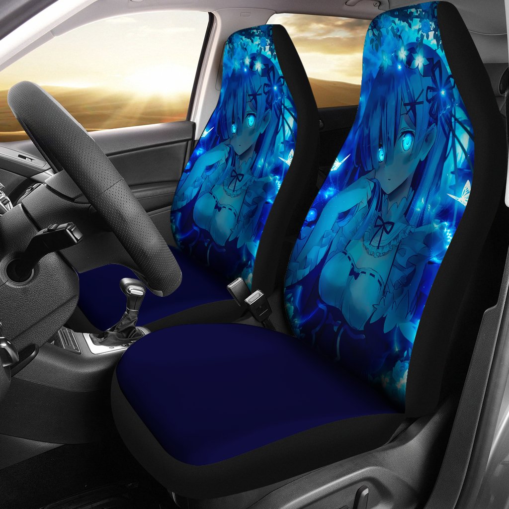 Rem Anime Girl Seat Covers