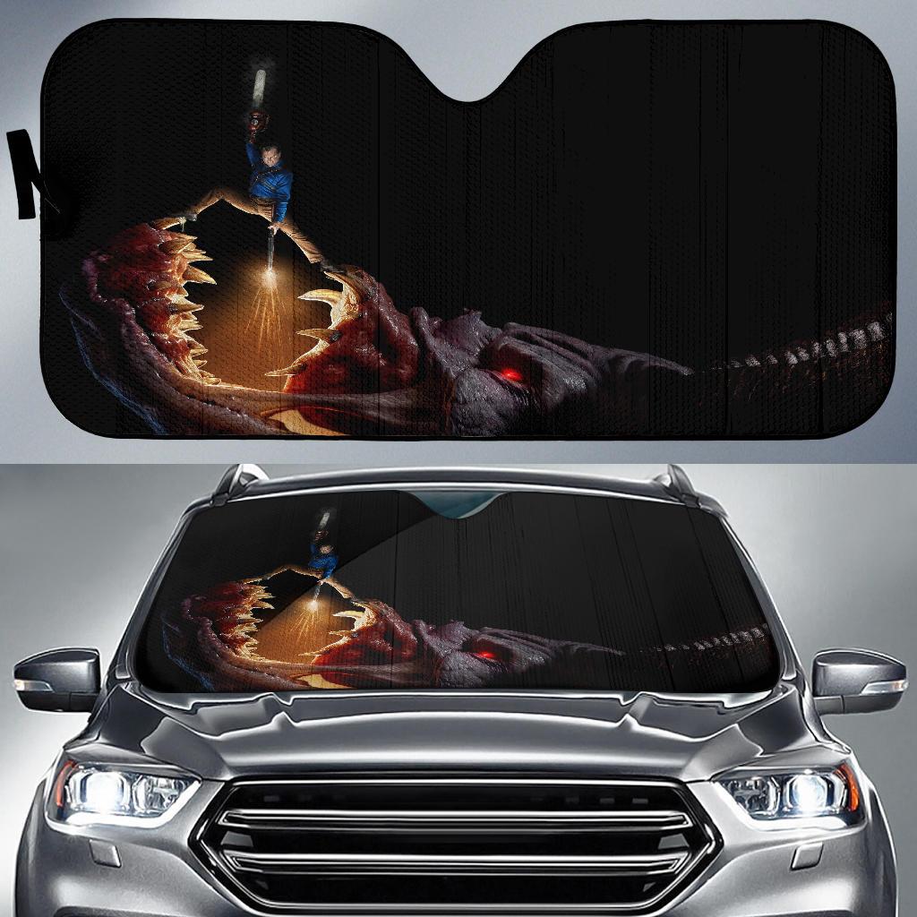 Ash Vs Evil Dead Car Sun Shade Gift Ideas 2021