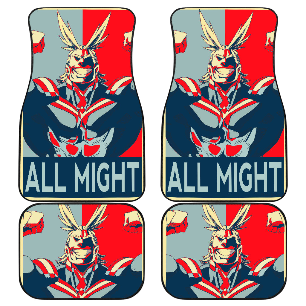 All Might My Hero Academia 8 Anime Car Floor Mats Custom Car Accessories Car Decor 2021