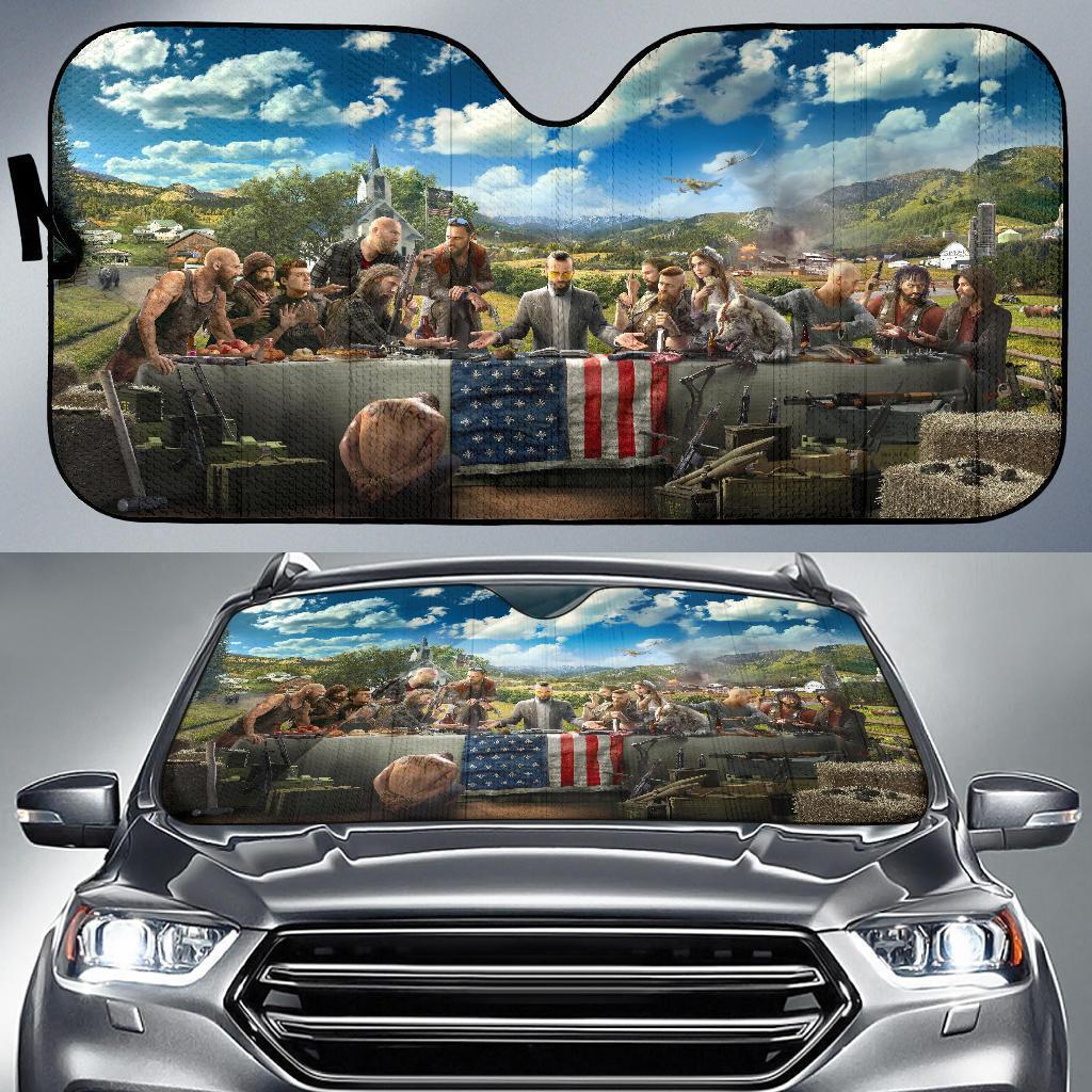 The Last Supper Far Cry 5 Auto Sun Shades Amazing Best Gift Ideas 2021