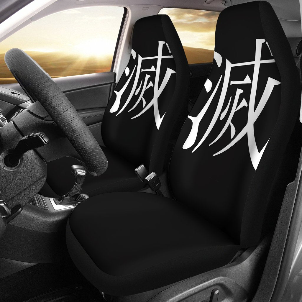 Tanjiro Demon Slayer Kimetsu No Yaiba Seat Covers